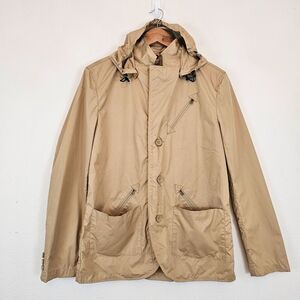 Levi's Jacket "Sample" Sz M Mens Hooded Rain Anorak Jacket Soft Shell‎ Outdoor